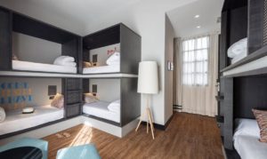 Habitación multiple en Toc Hostel Madrid