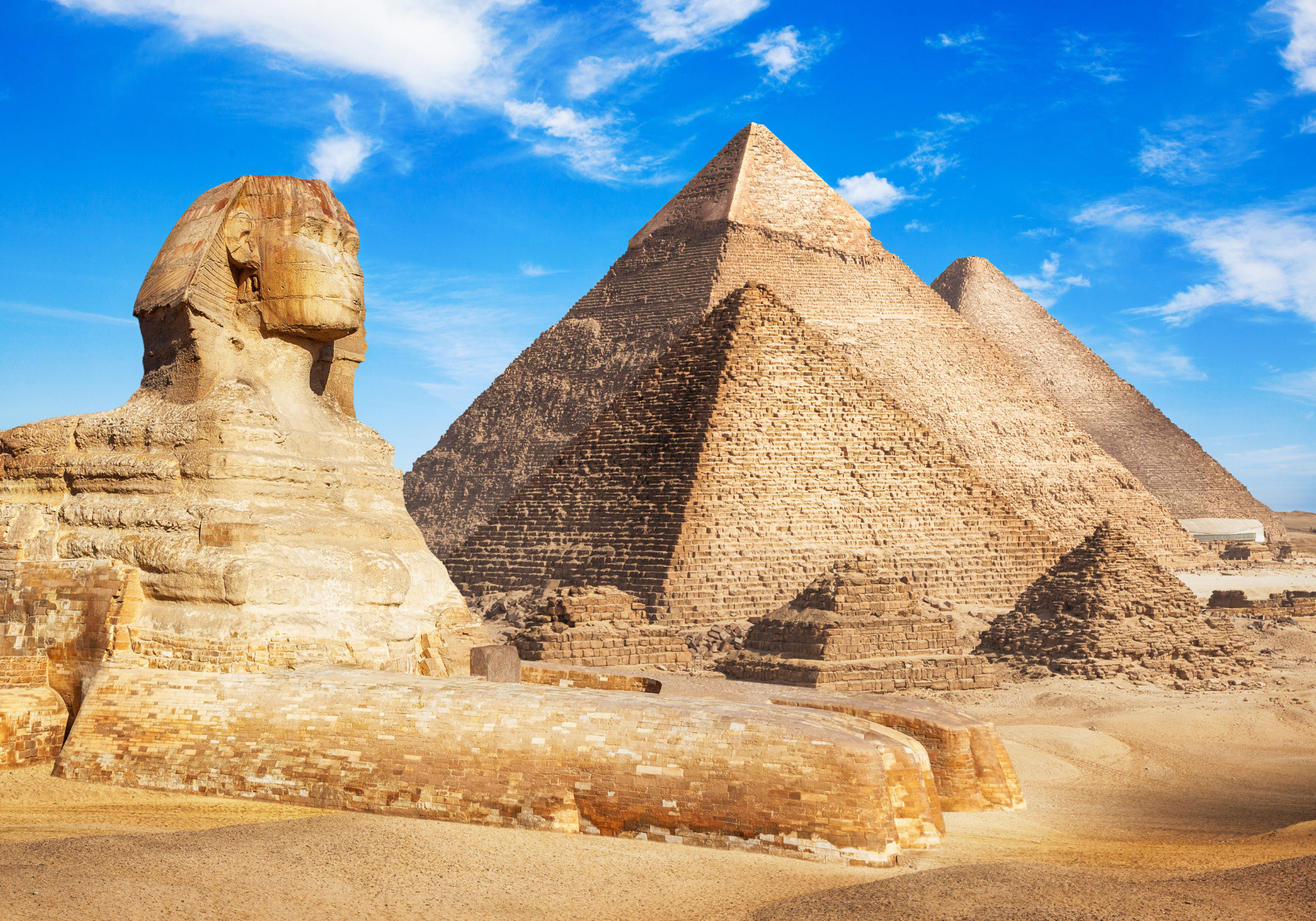 Egipto - Esfinge y pirámides de Giza